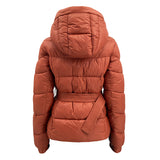 waisted padded jacket
