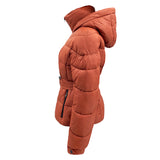 waisted padded jacket