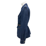 Waisted denim jacket